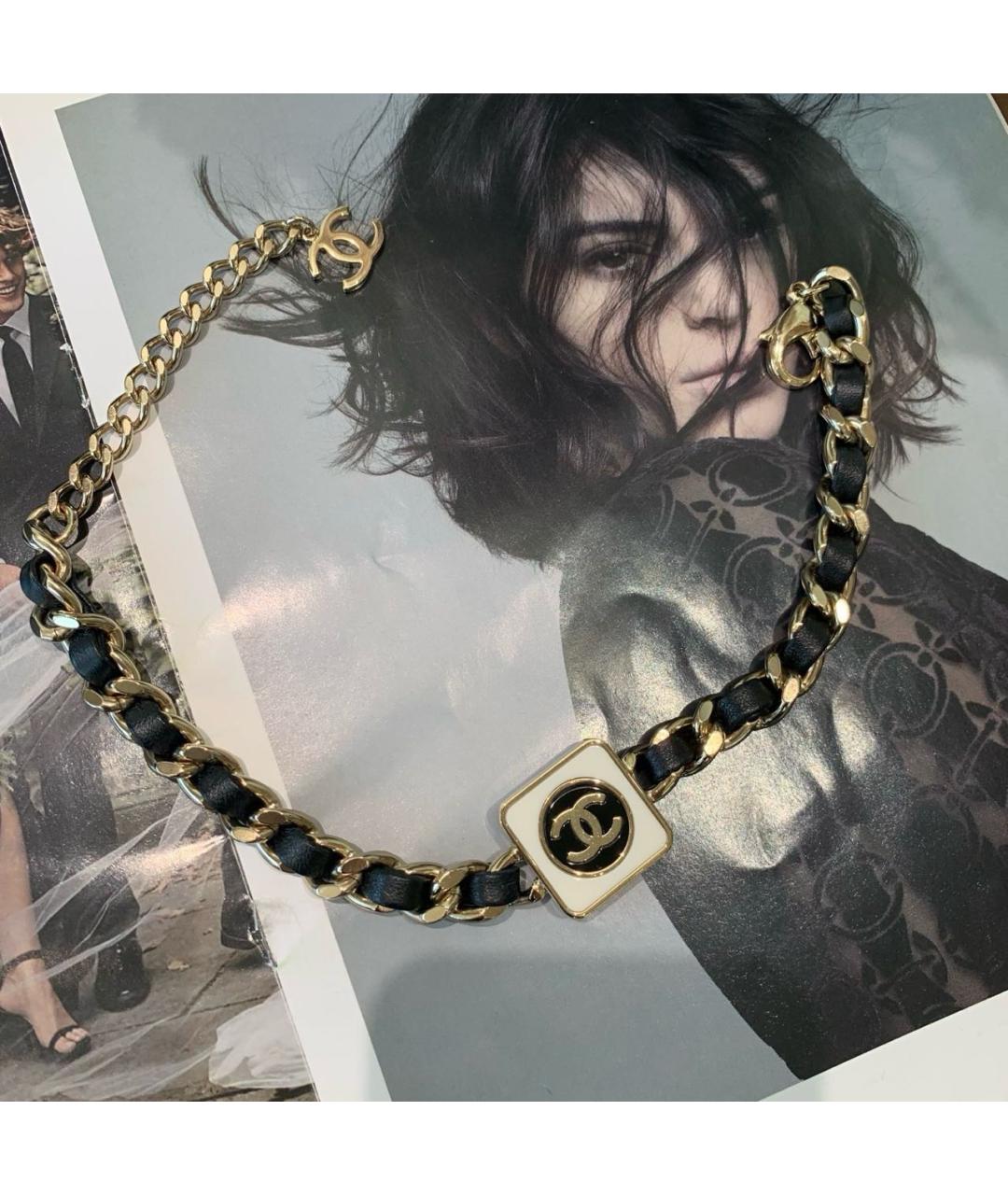 CHANEL Золотое колье, фото 3
