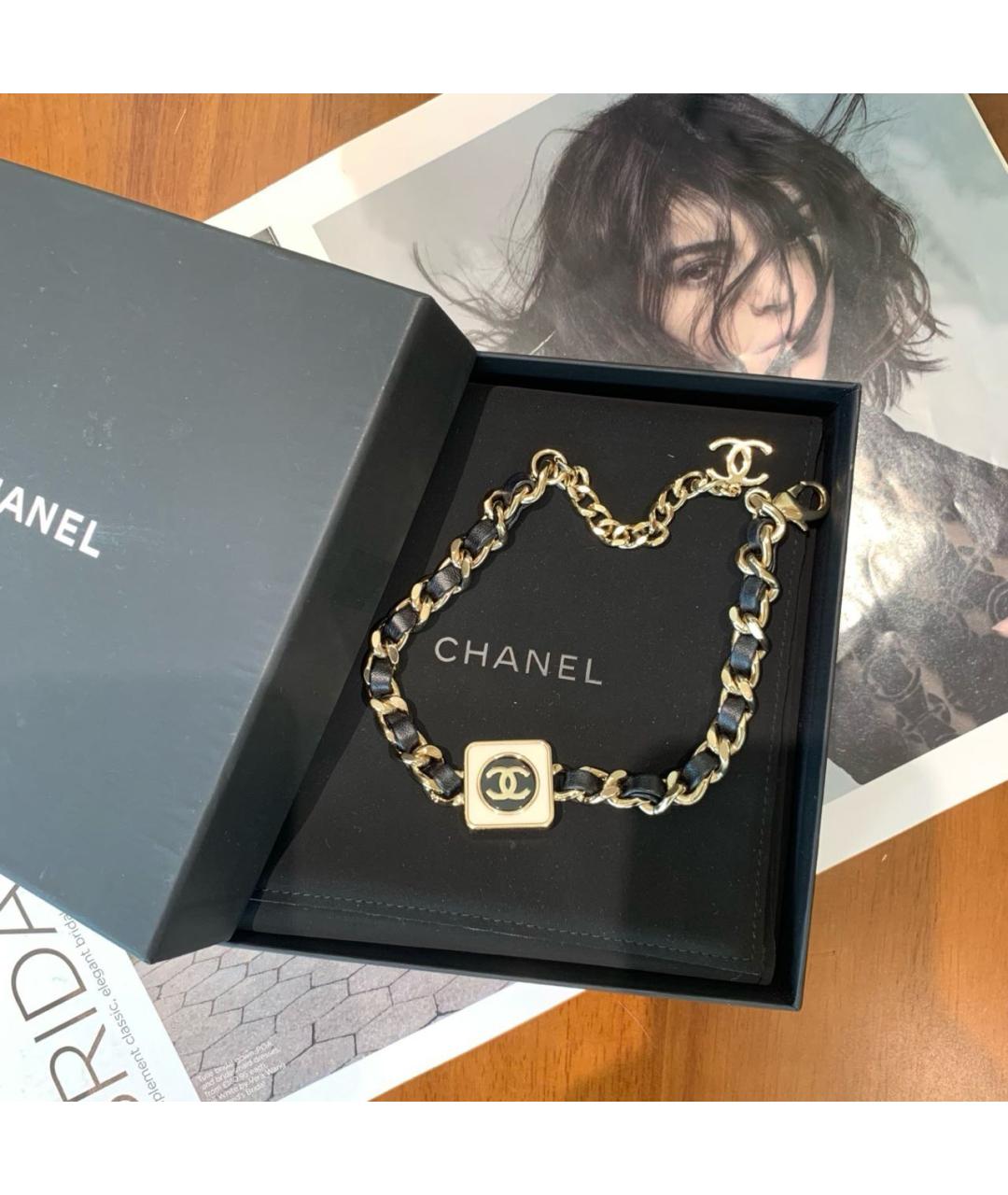 CHANEL Золотое колье, фото 5