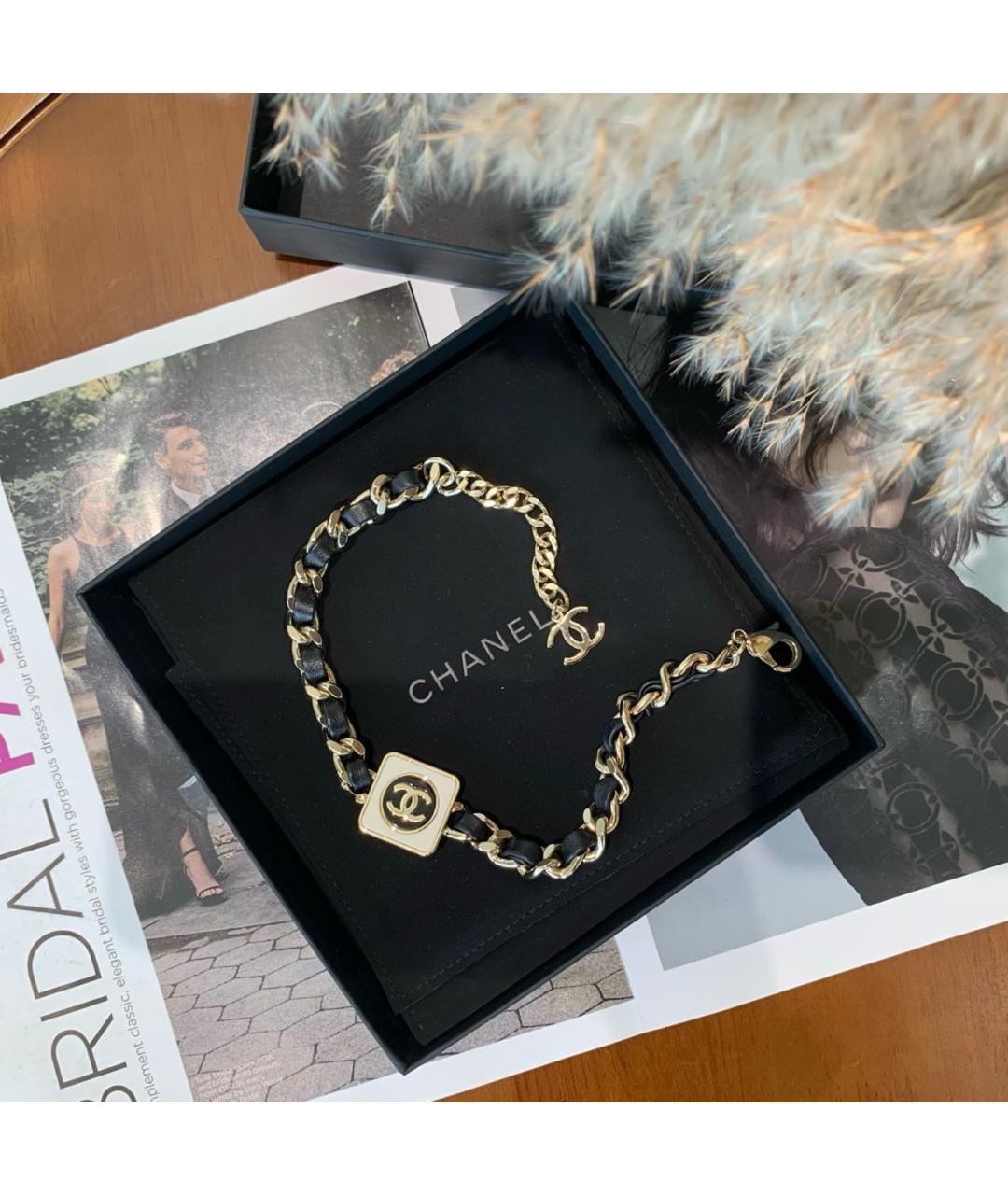 CHANEL Золотое колье, фото 2