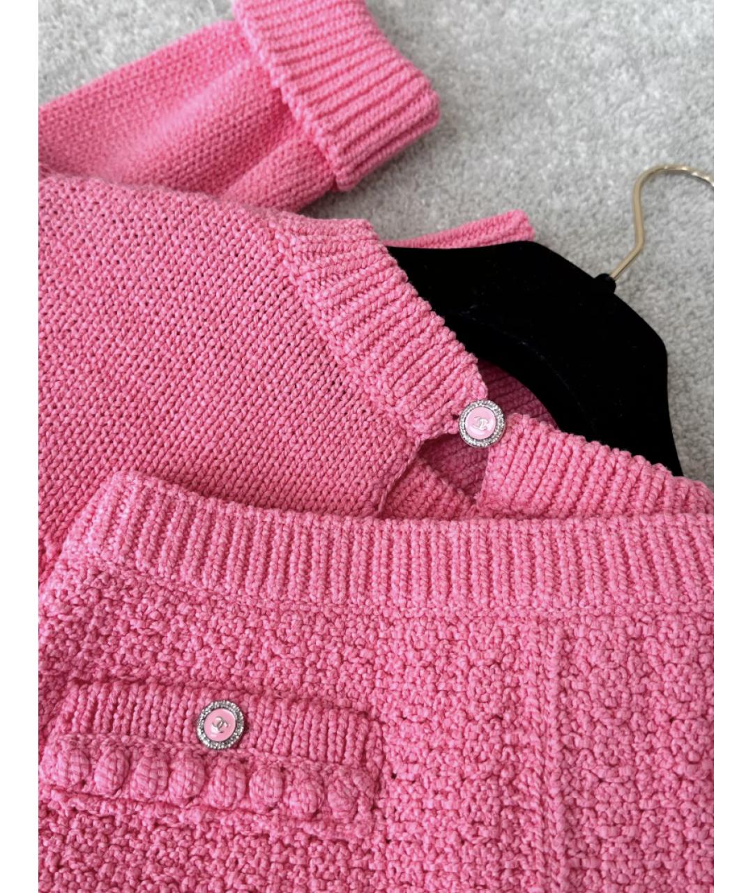 CHANEL Розовый костюм с брюками, фото 4