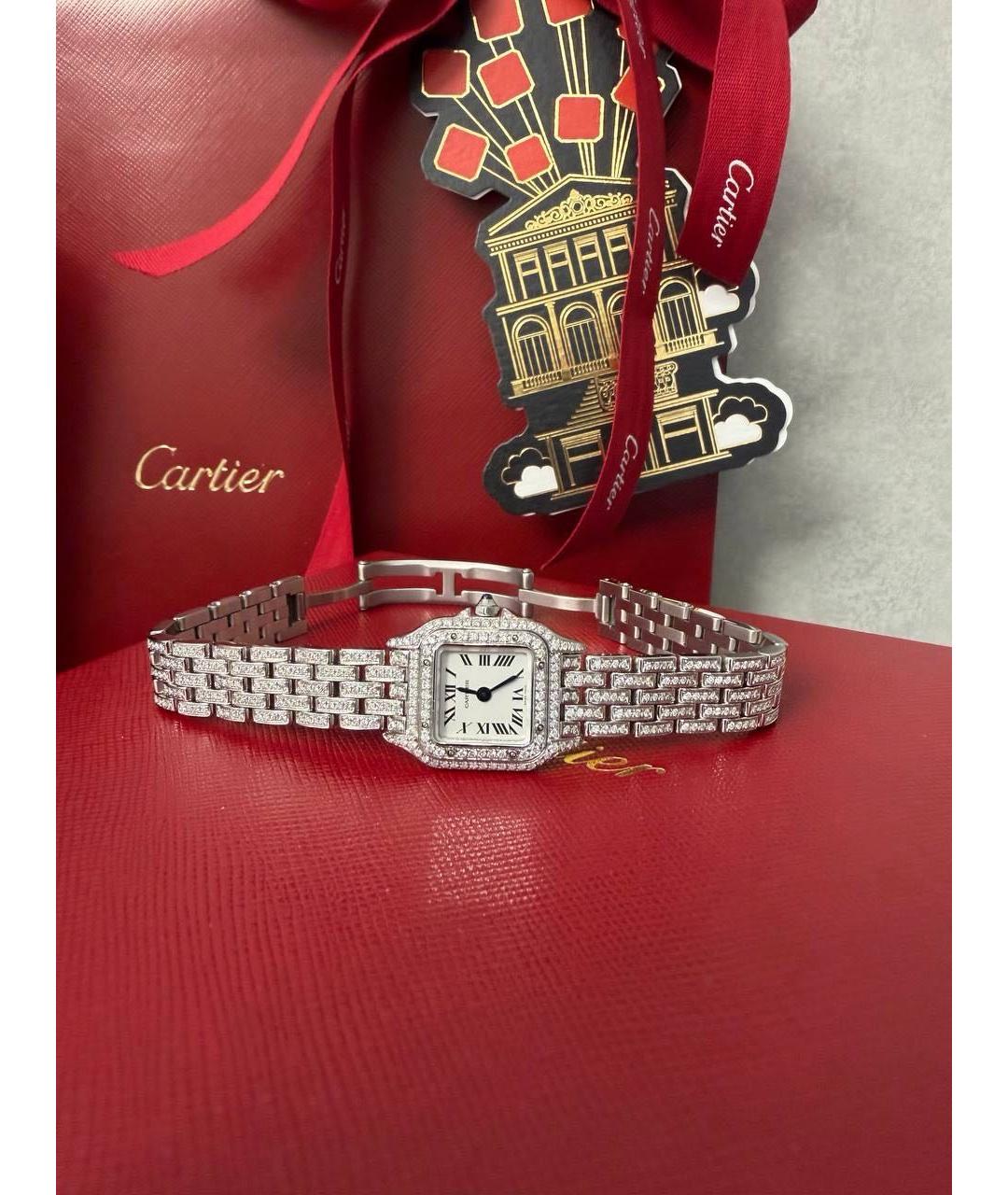 CARTIER Серебряные часы, фото 5
