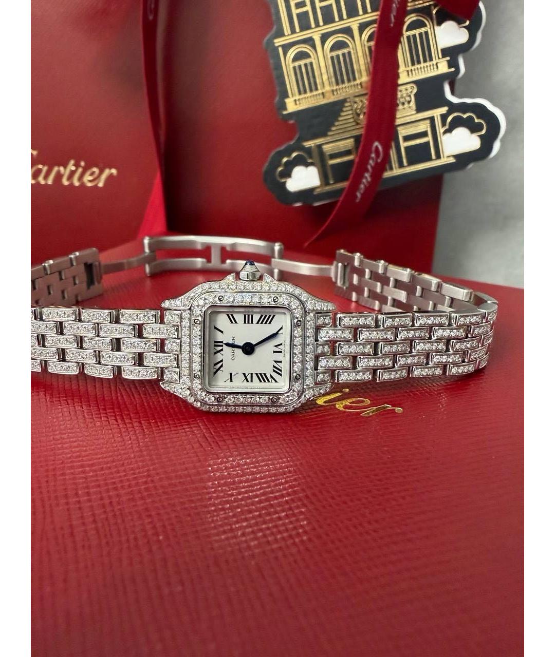 CARTIER Серебряные часы, фото 4