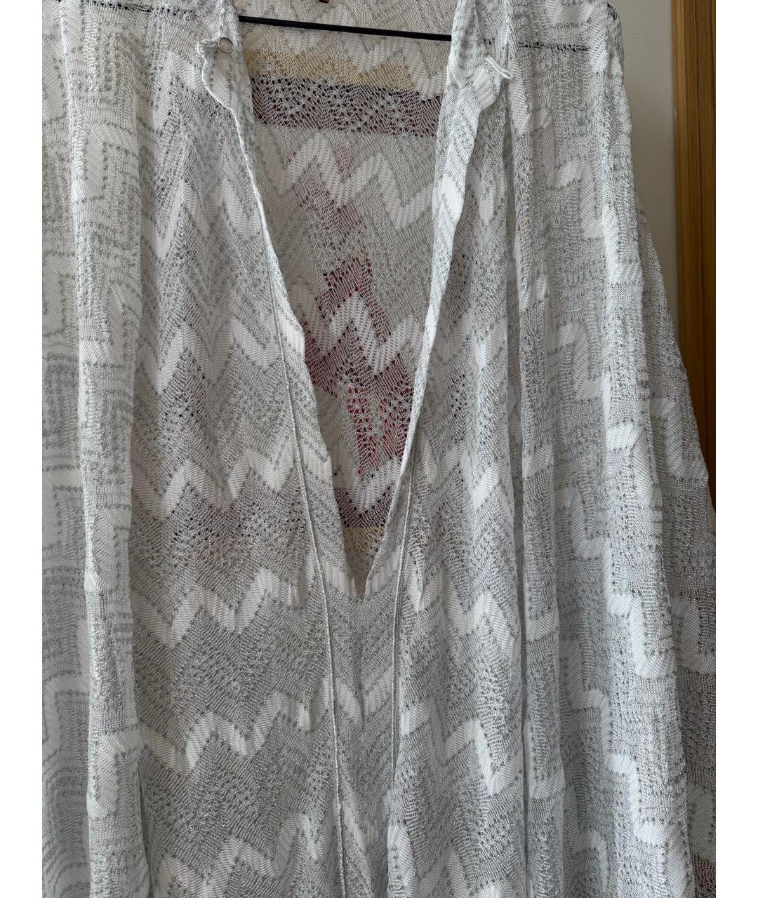 MISSONI Серебряная вискозная туника, фото 3