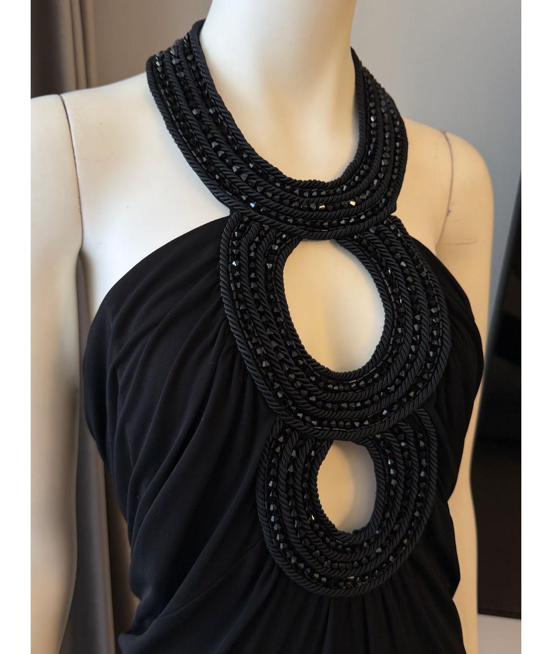 AZZARO Черное вечернее платье, фото 4