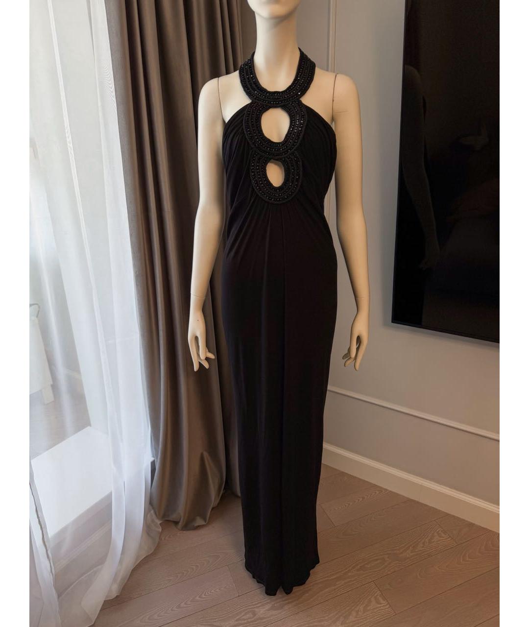 AZZARO Черное вечернее платье, фото 9