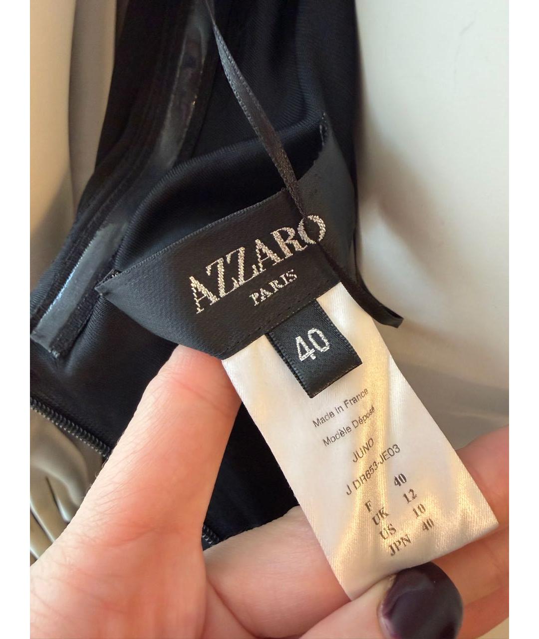 AZZARO Черное вечернее платье, фото 5