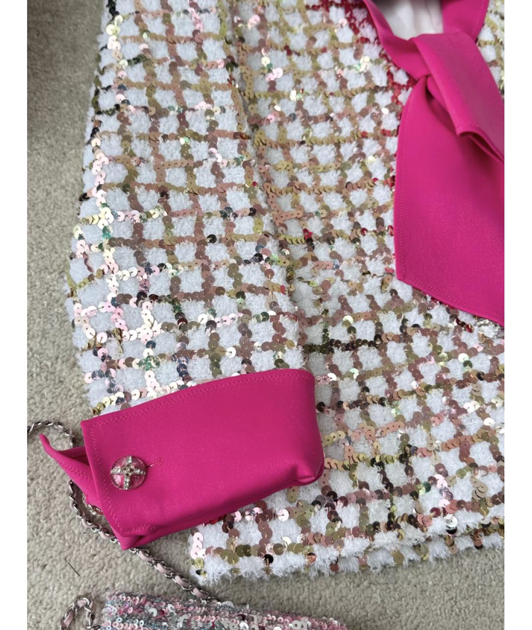 CHANEL Розовый жакет/пиджак, фото 4