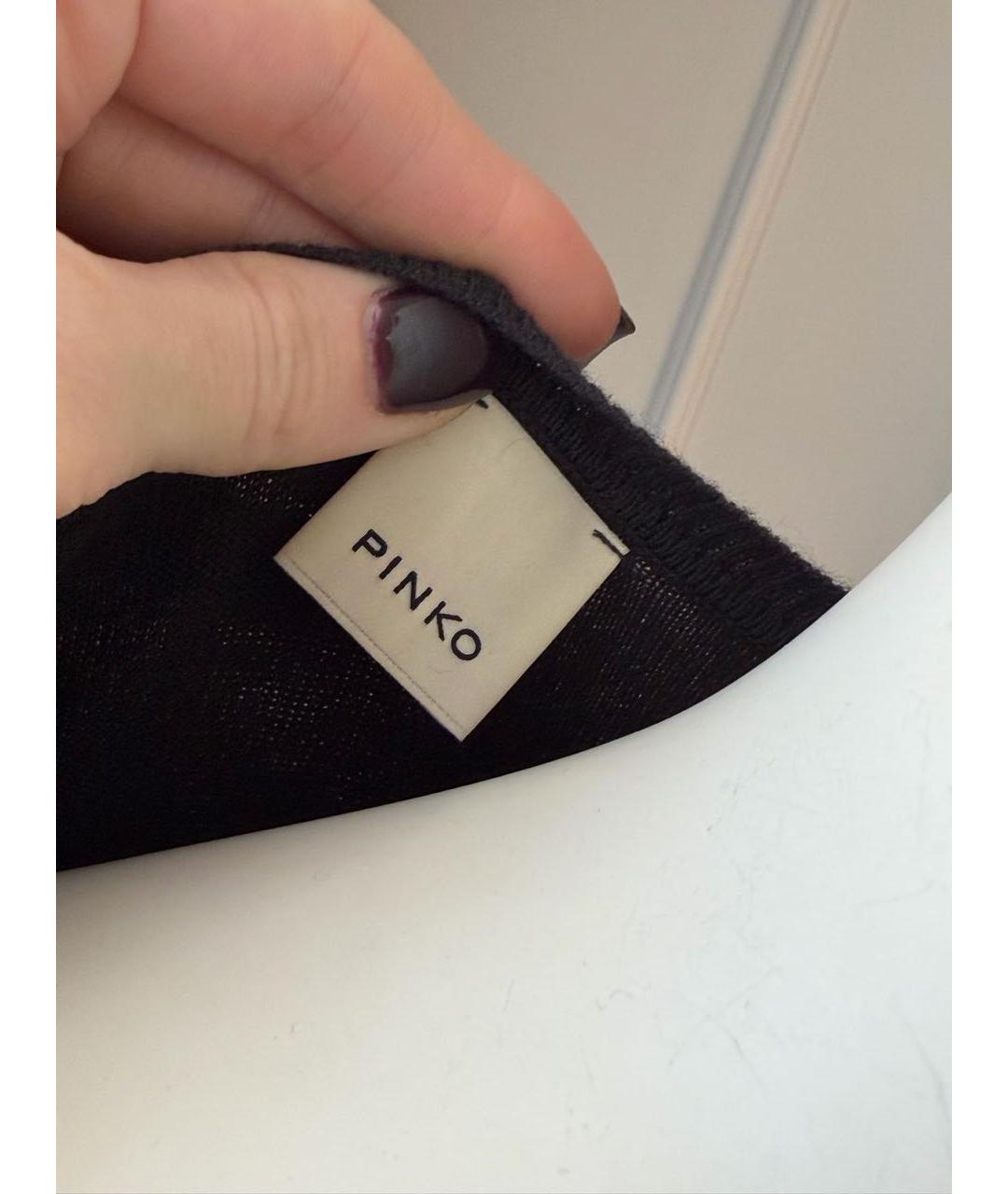 PINKO Черный джемпер / свитер, фото 6