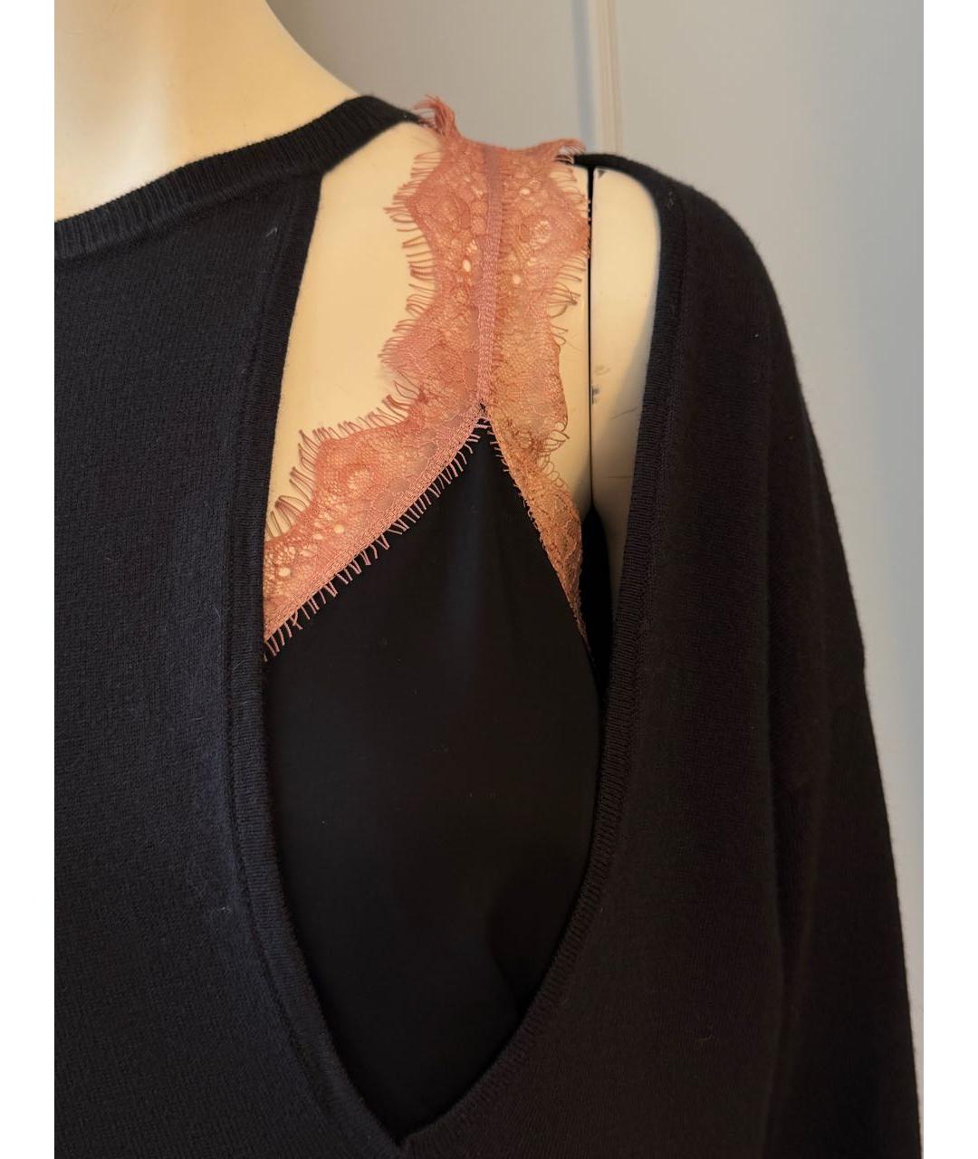 PINKO Черный джемпер / свитер, фото 4
