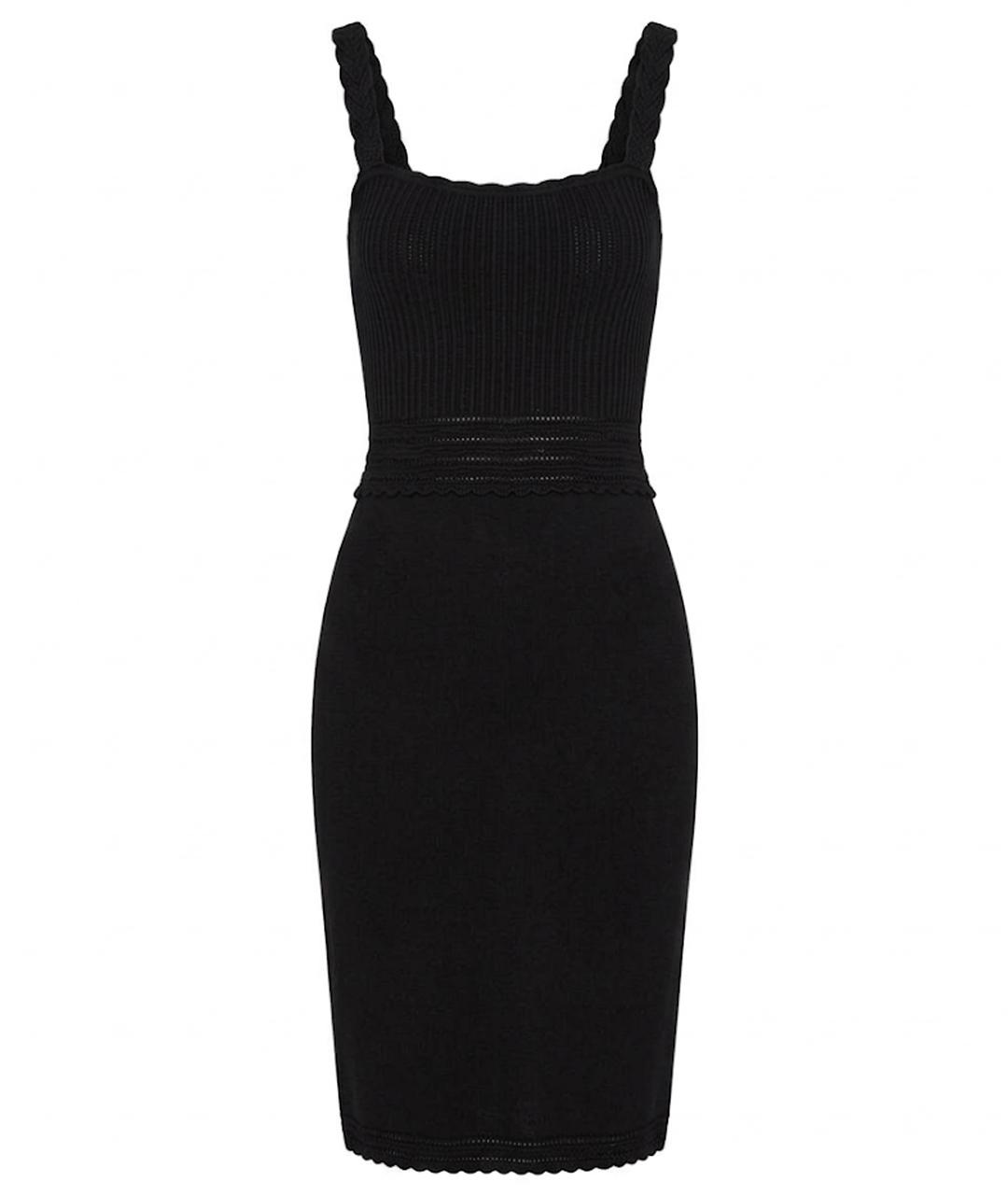 DOLCE&GABBANA Черное повседневное платье, фото 1