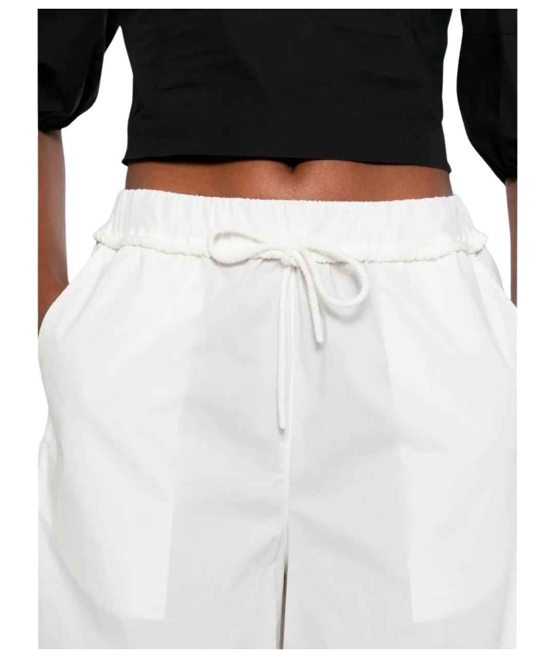 PINKO Белые хлопковые шорты, фото 3