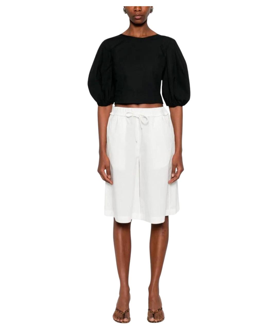 PINKO Белые хлопковые шорты, фото 2