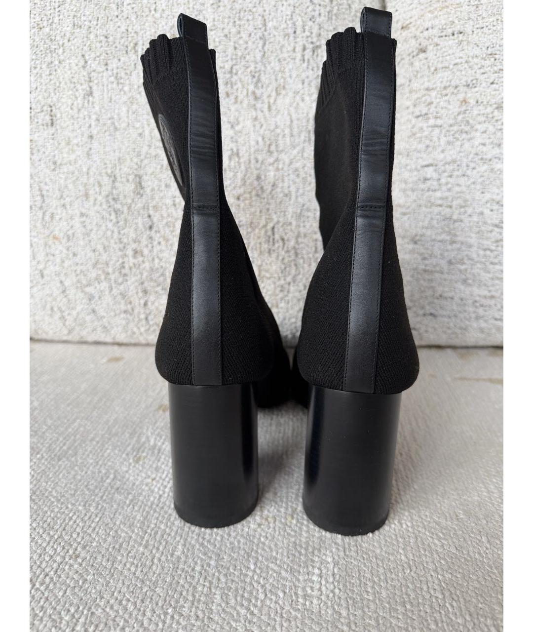 HERMES Черные ботильоны, фото 4