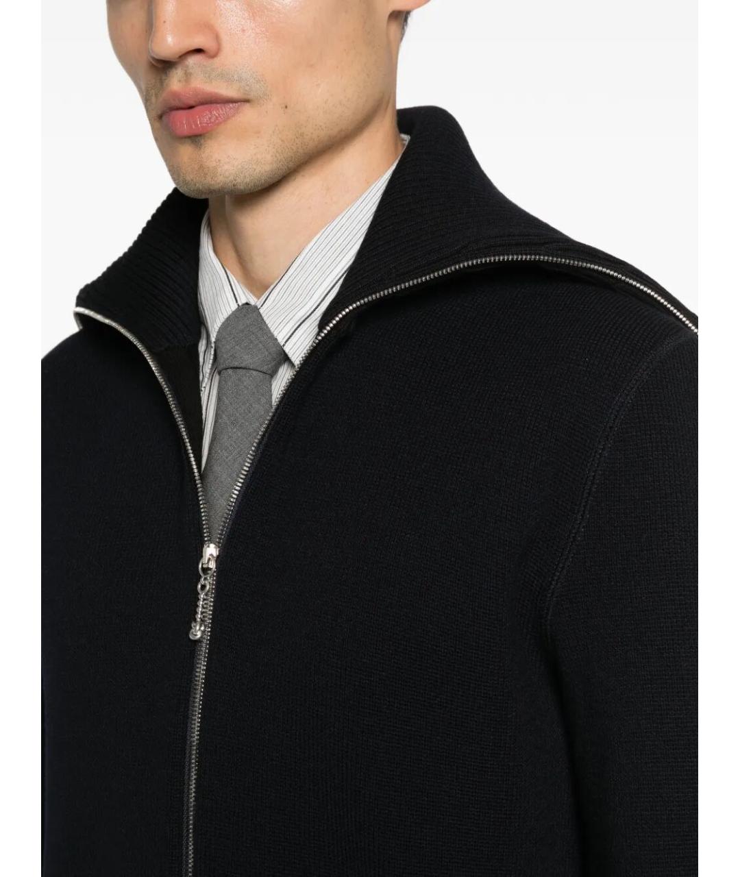 BOTTEGA VENETA Синий шерстяной кардиган, фото 3