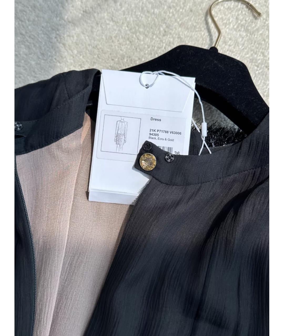 CHANEL Черное повседневное платье, фото 6