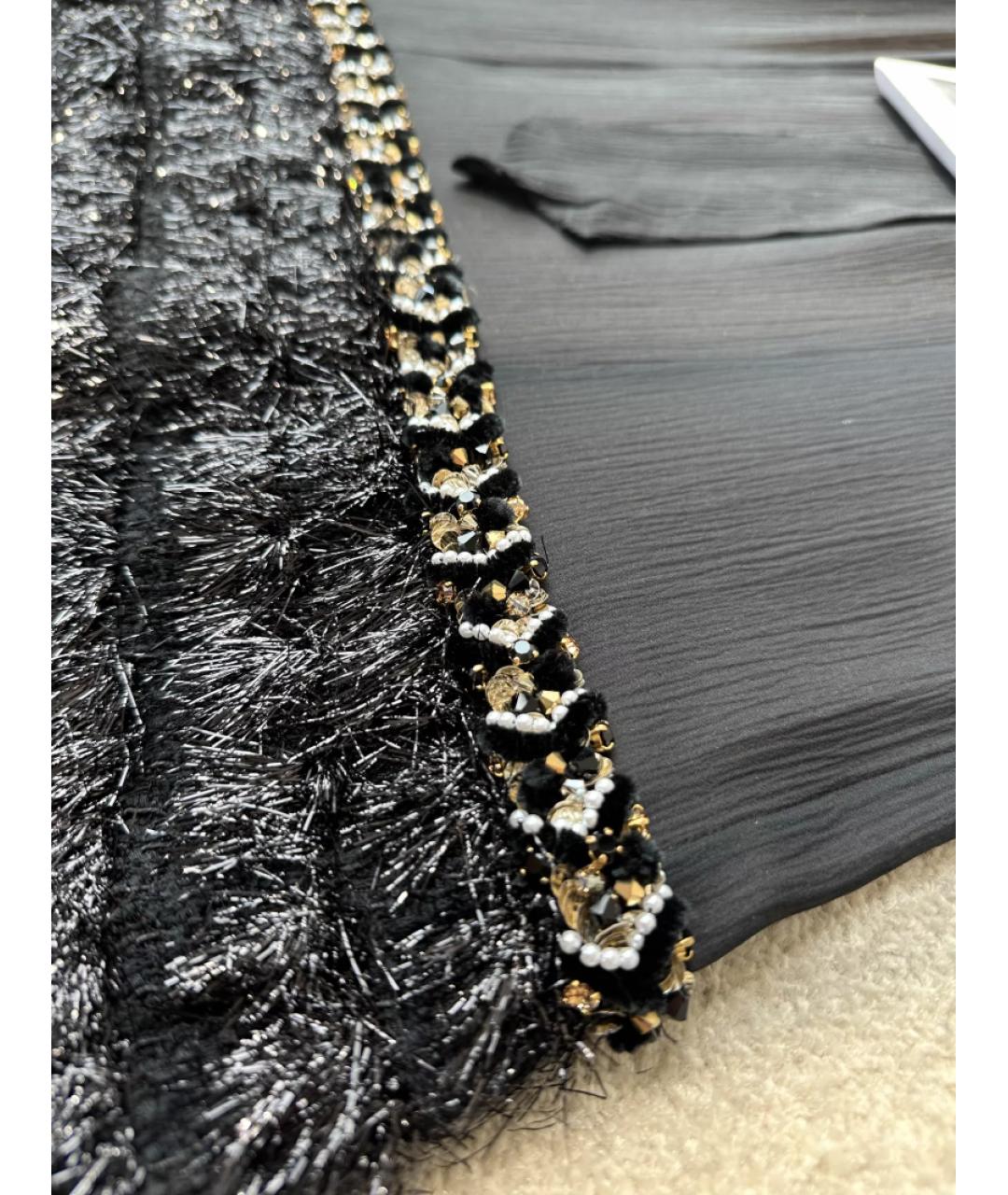 CHANEL Черное повседневное платье, фото 3