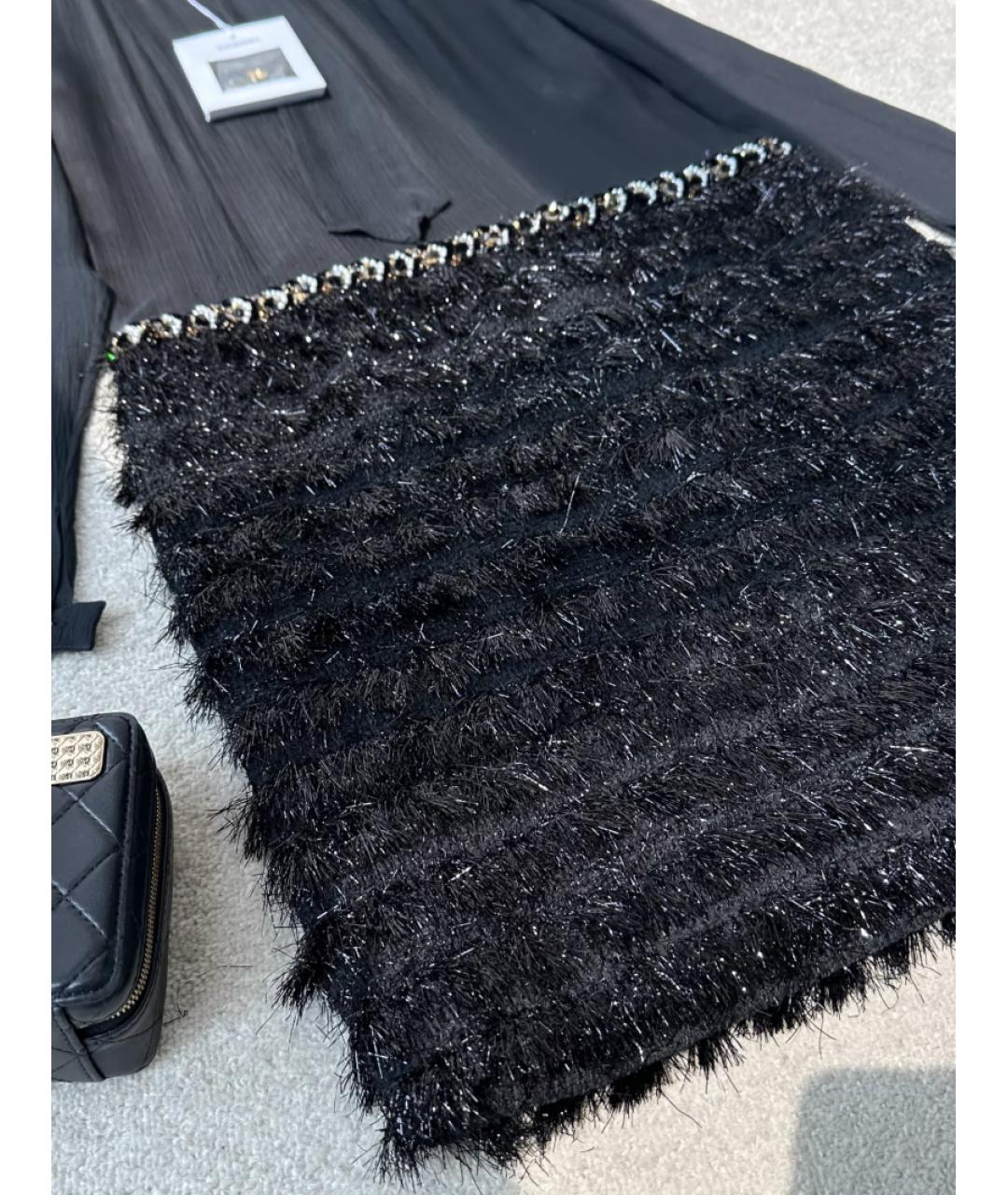 CHANEL Черное повседневное платье, фото 5