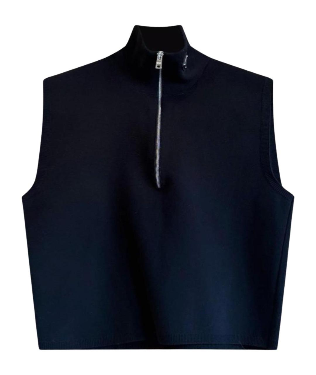 PRADA Черная вискозная майка, фото 1