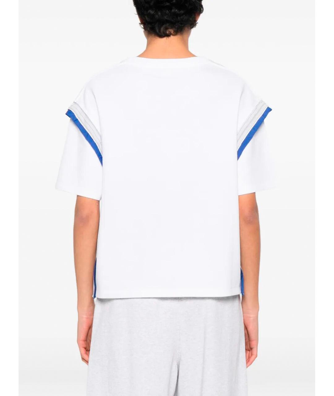 LOEWE Белая хлопковая футболка, фото 5