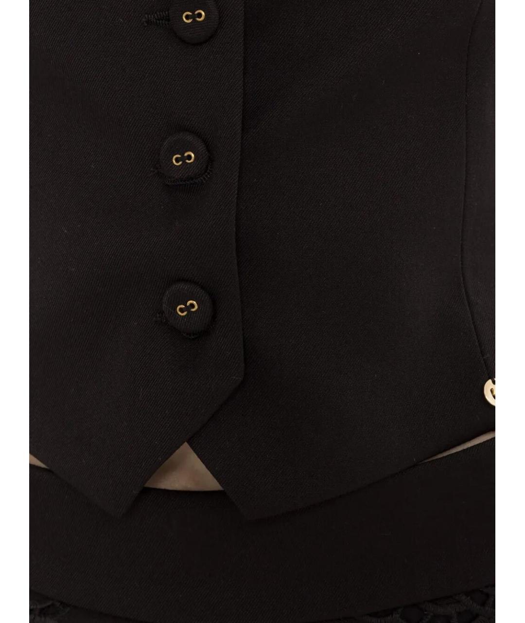 NISSA Черный полиэстеровый жилет, фото 6