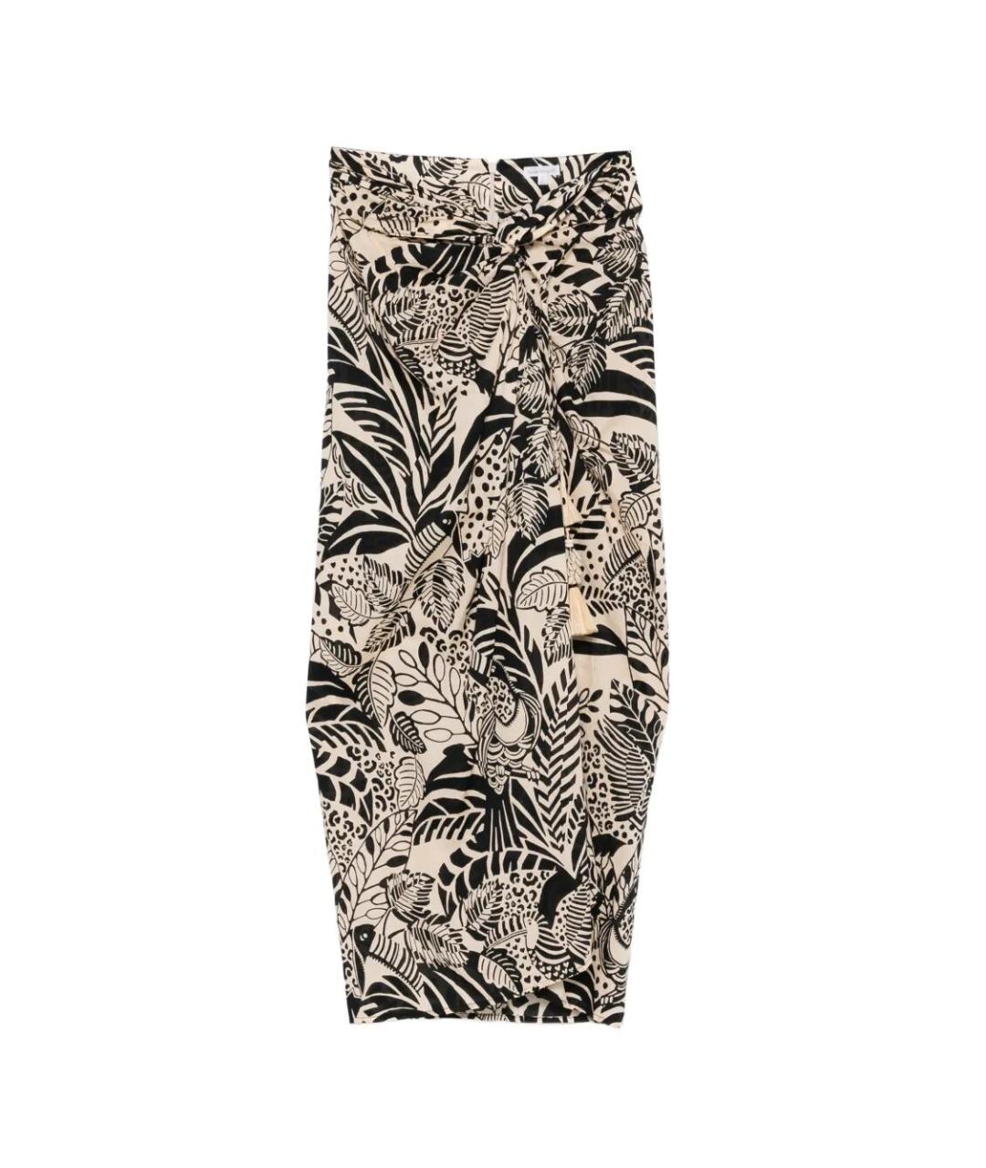 St. Barth Мульти хлопковая юбка макси, фото 1