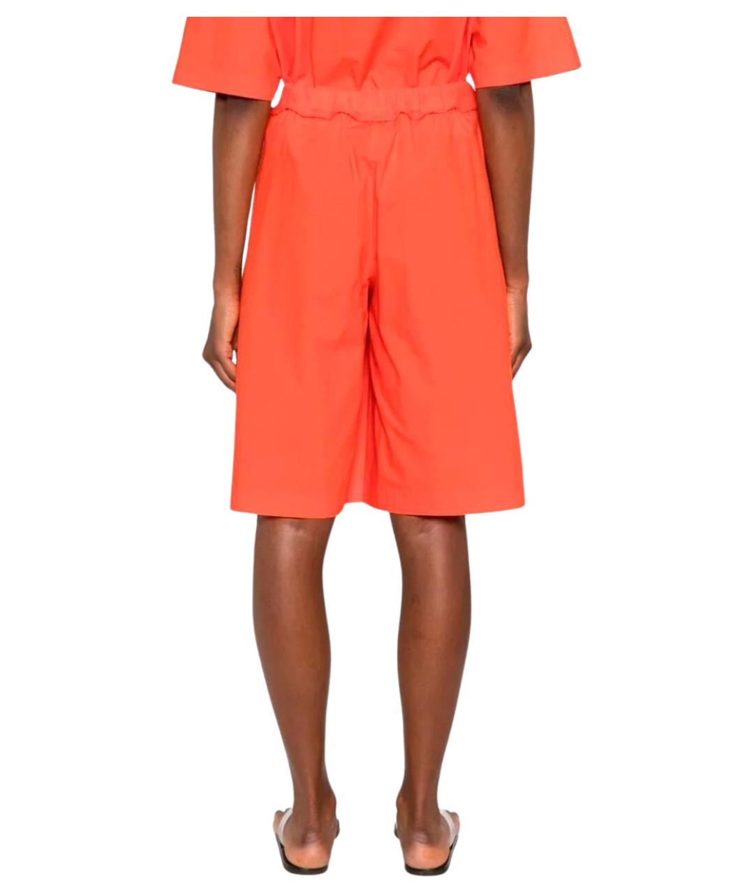 PINKO Оранжевое хлопковые шорты, фото 3