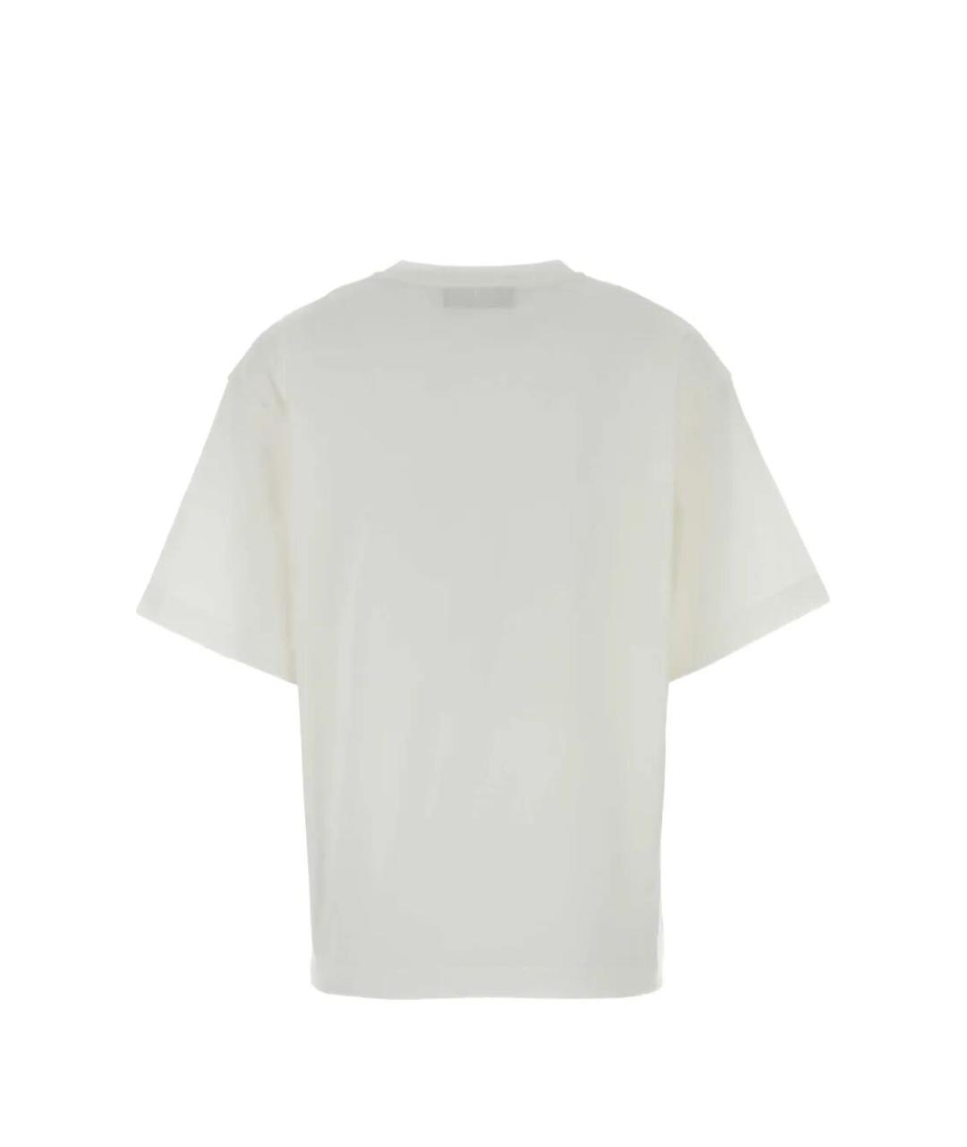 FENDI Белая хлопковая футболка, фото 2