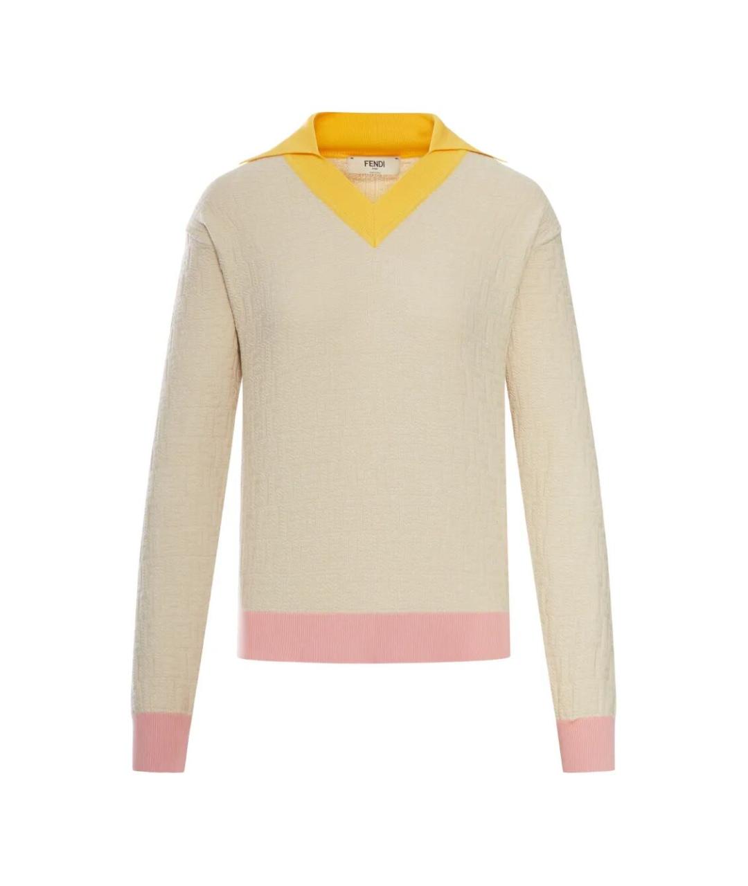 FENDI Хлопковый джемпер / свитер, фото 1