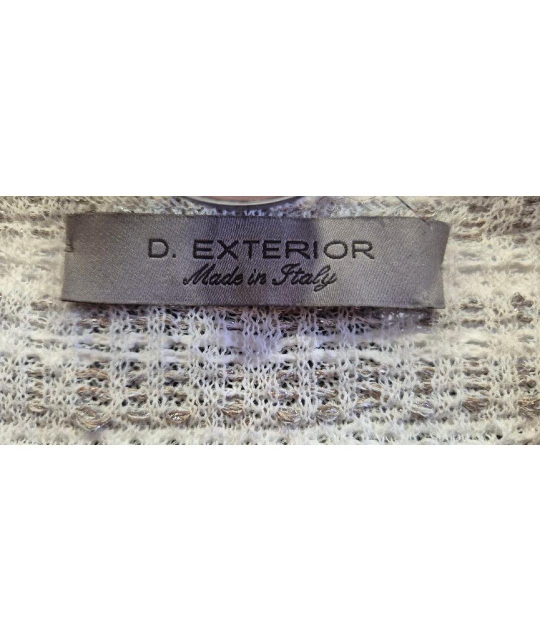 D.EXTERIOR Белый вискозный кардиган, фото 8