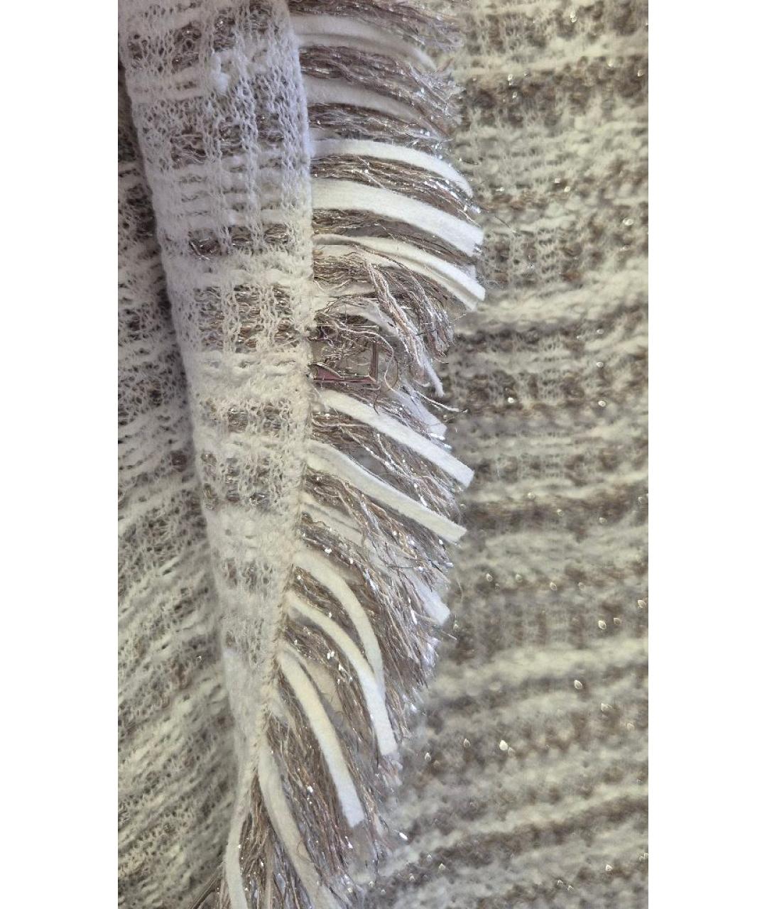 D.EXTERIOR Белый вискозный кардиган, фото 6