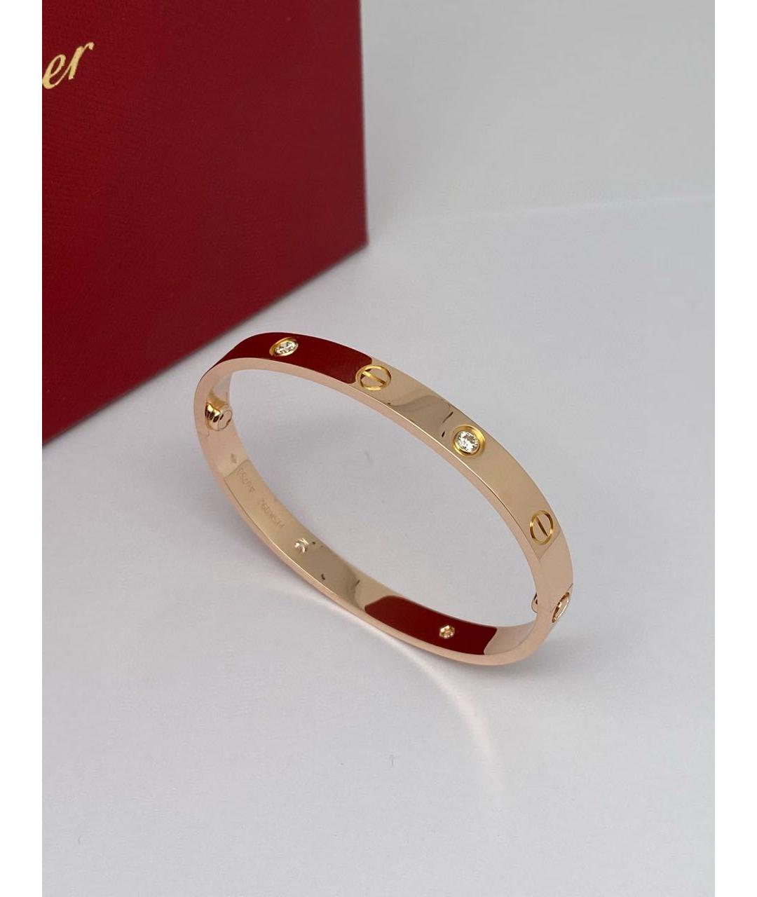 CARTIER Золотой браслет из розового золота, фото 3