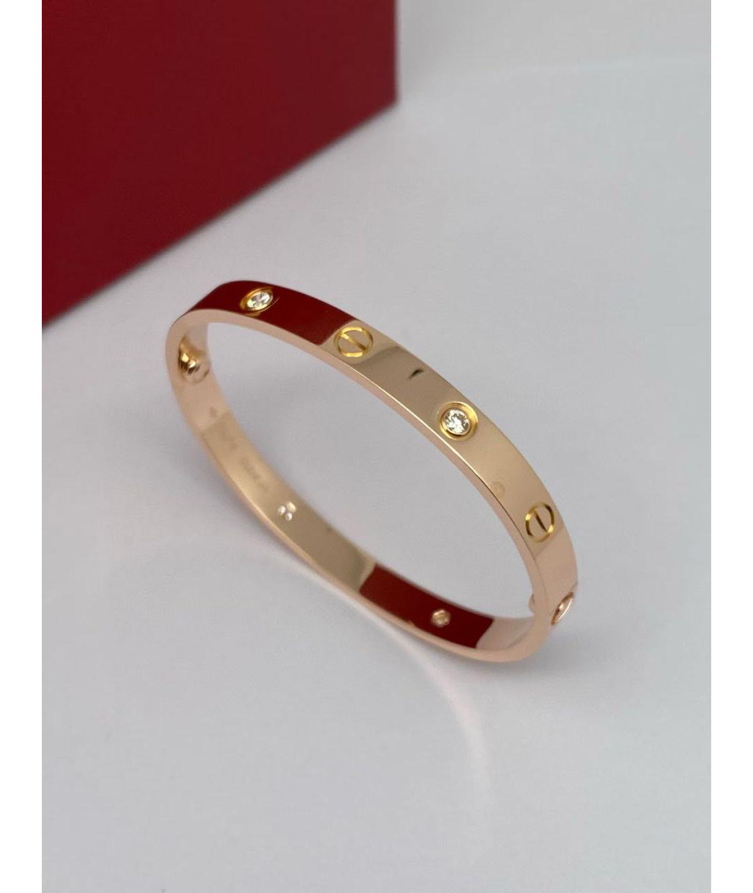 CARTIER Золотой браслет из розового золота, фото 2