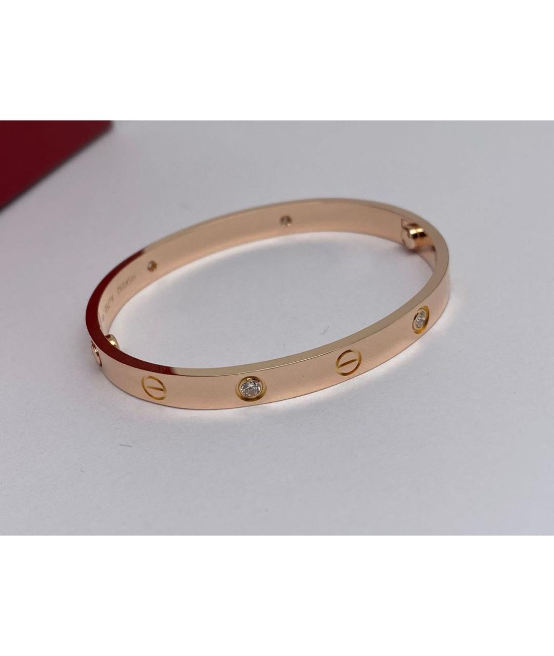 CARTIER Золотой браслет из розового золота, фото 4