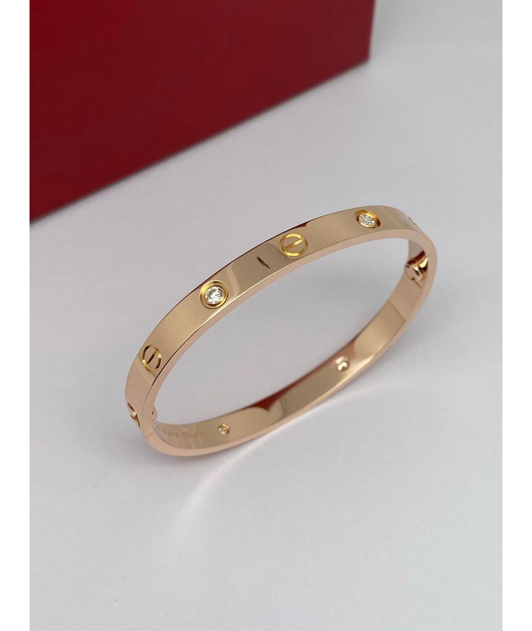 CARTIER Золотой браслет из розового золота, фото 5