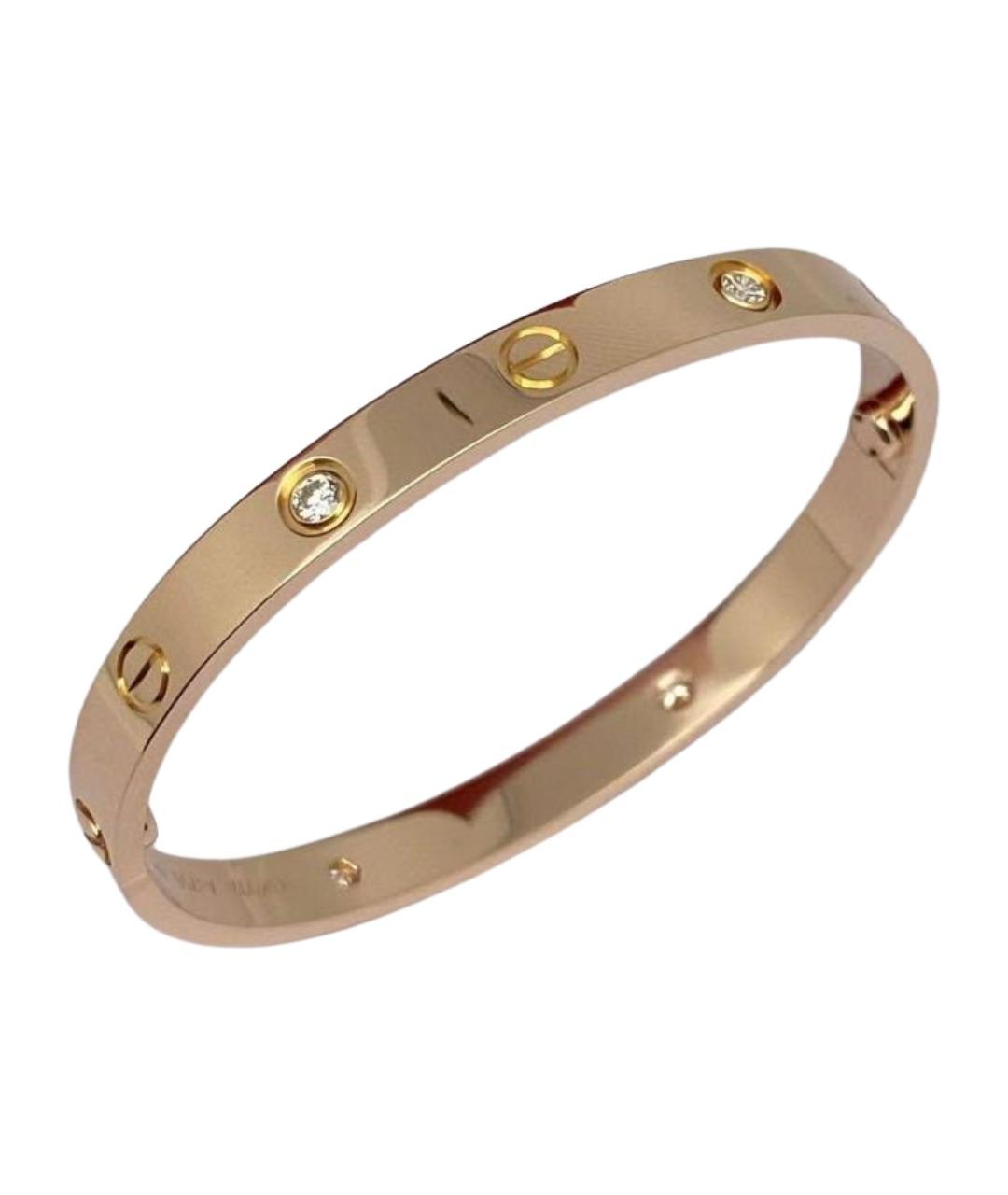 CARTIER Золотой браслет из розового золота, фото 1