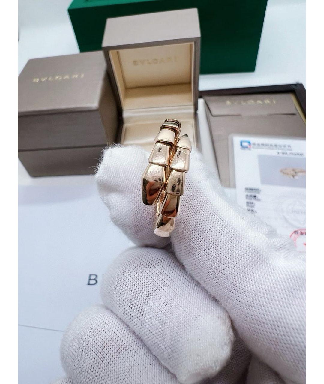 BVLGARI Золотое кольцо из розового золота, фото 4