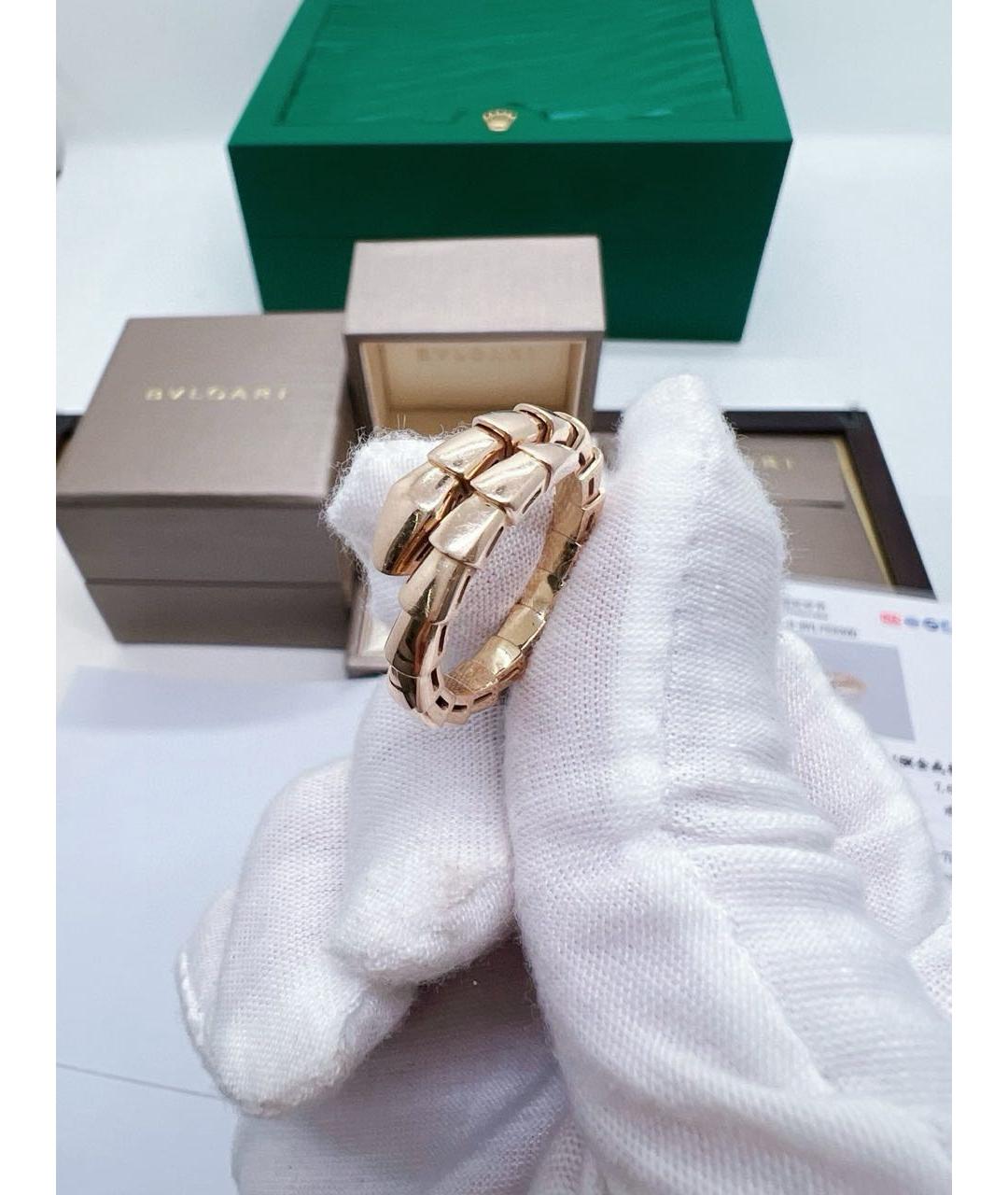 BVLGARI Золотое кольцо из розового золота, фото 2