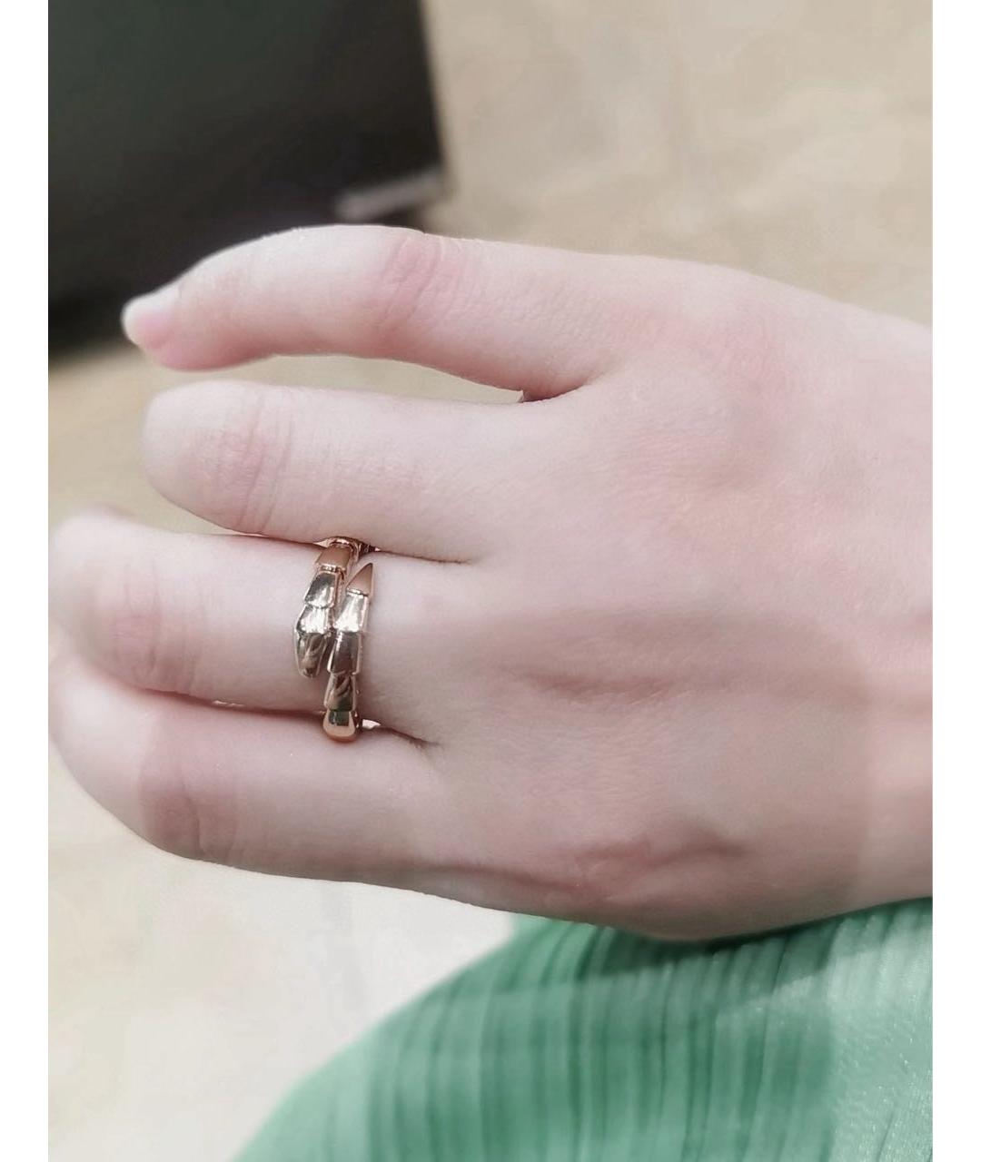 BVLGARI Золотое кольцо из розового золота, фото 5