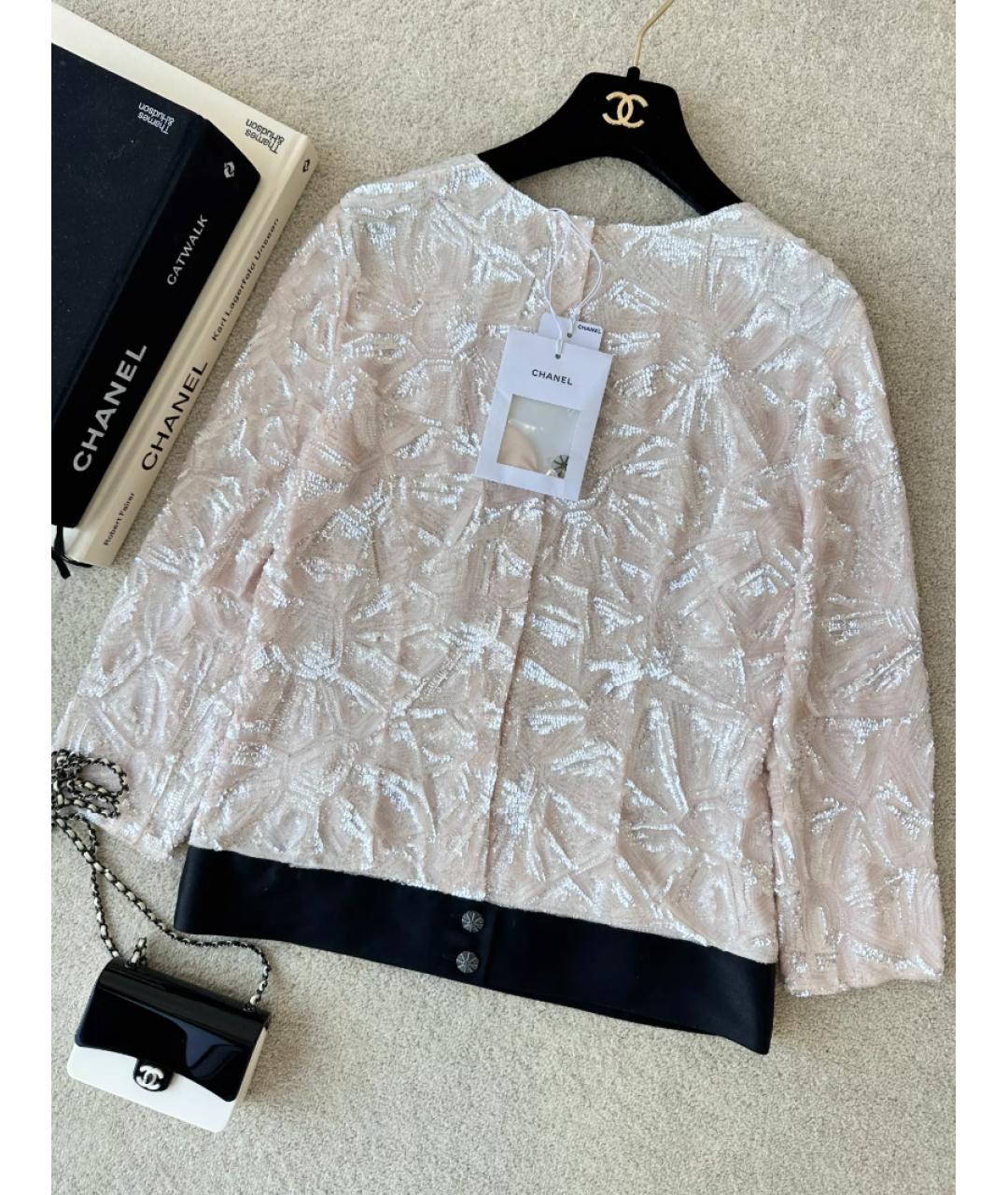 CHANEL Розовый жакет/пиджак, фото 6