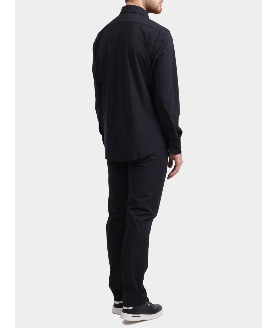 HUGO BOSS Черная кэжуал рубашка, фото 5