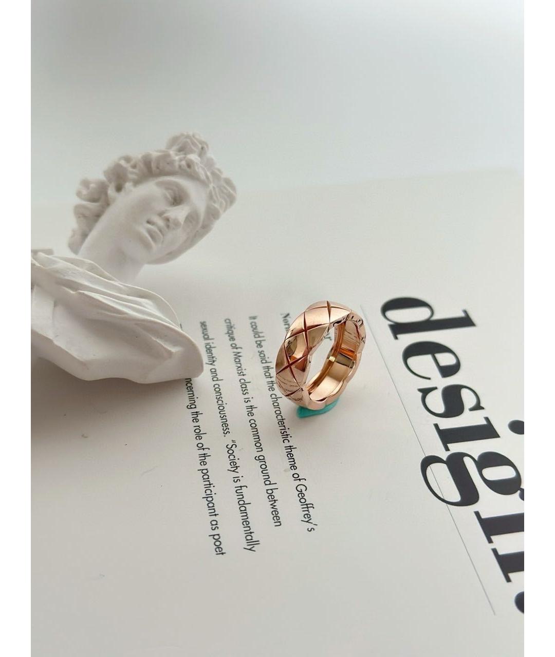 CHANEL Золотое кольцо из желтого золота, фото 2