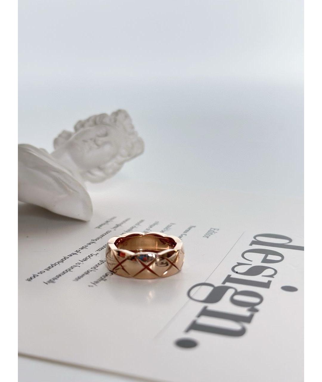 CHANEL Золотое кольцо из желтого золота, фото 4