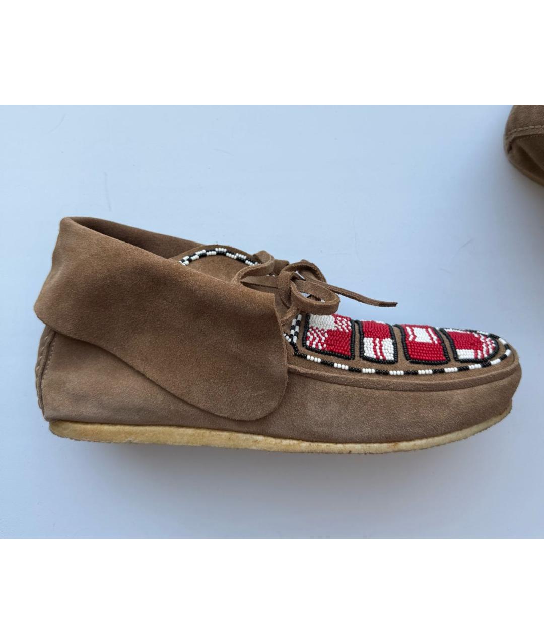 ISABEL MARANT Коричневые замшевые ботинки, фото 8