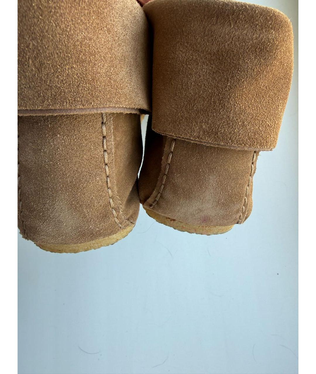ISABEL MARANT Коричневые замшевые ботинки, фото 5