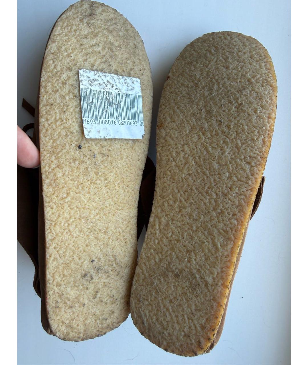 ISABEL MARANT Коричневые замшевые ботинки, фото 6