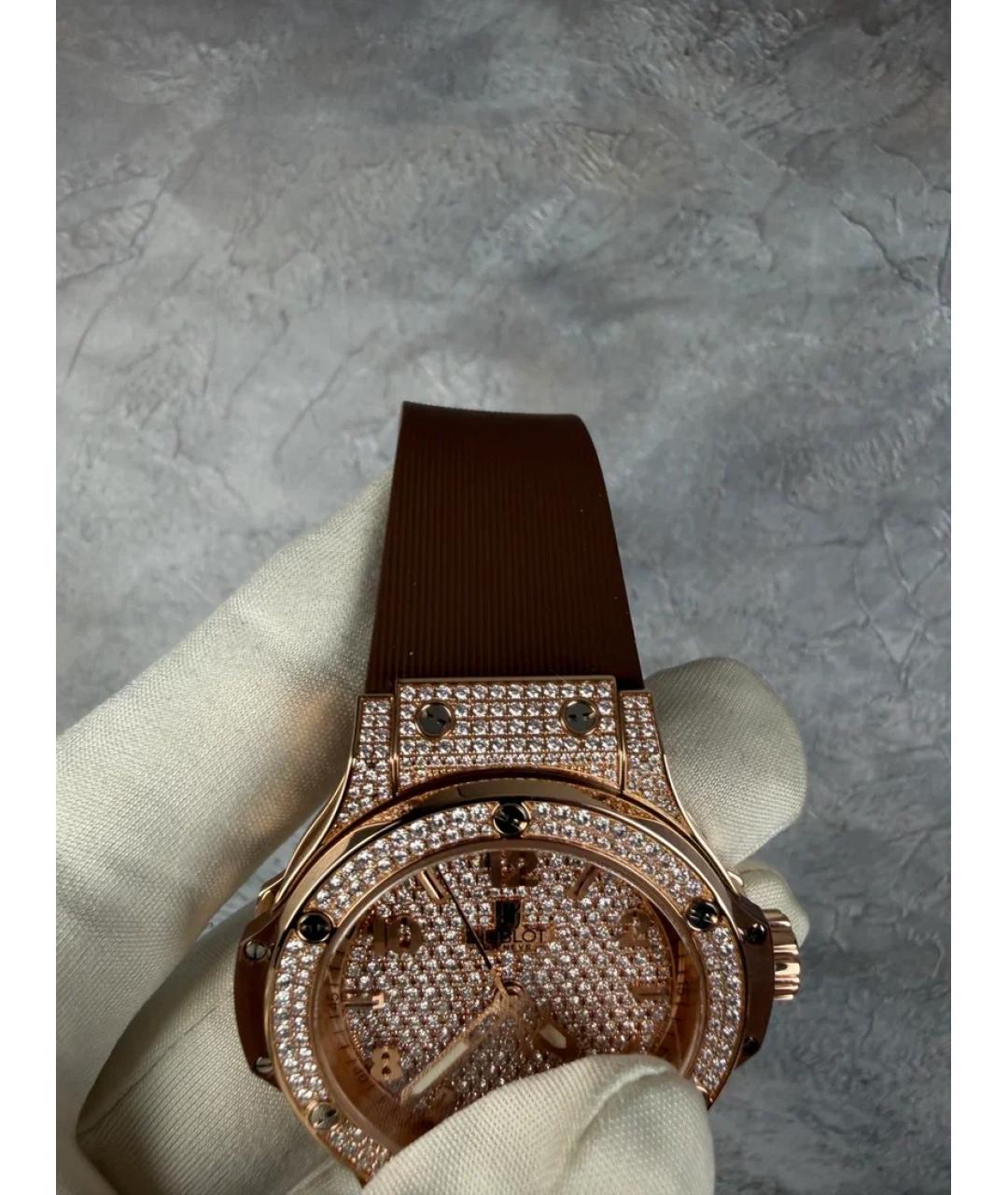 HUBLOT Золотые часы из розового золота, фото 6