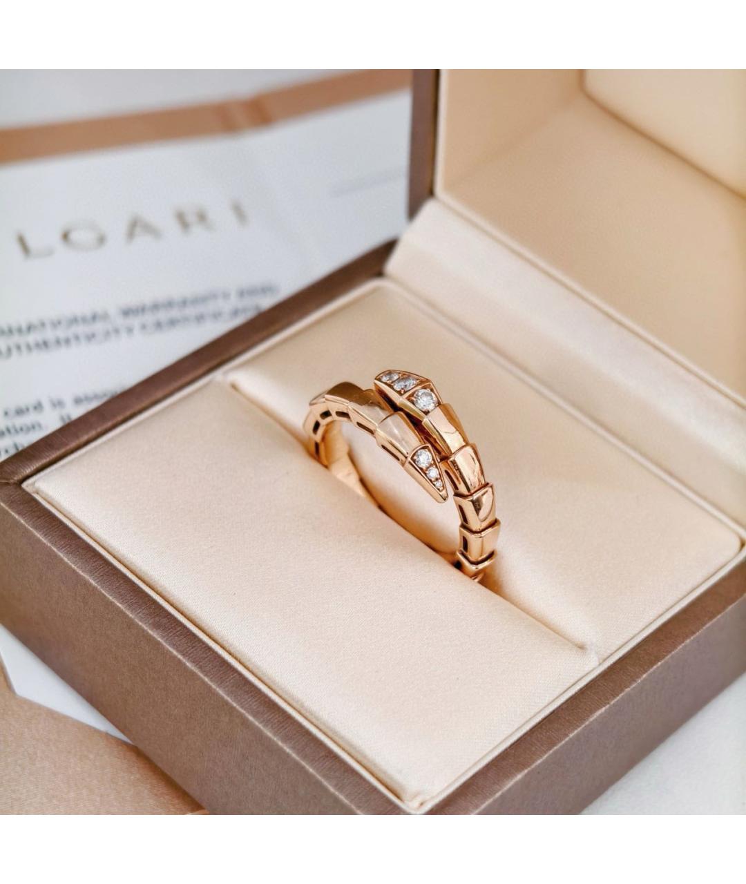 BVLGARI Золотое кольцо из розового золота, фото 2