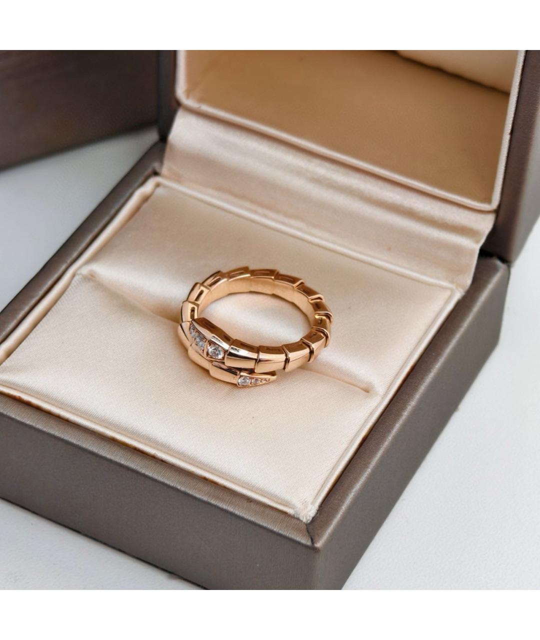 BVLGARI Золотое кольцо из розового золота, фото 4