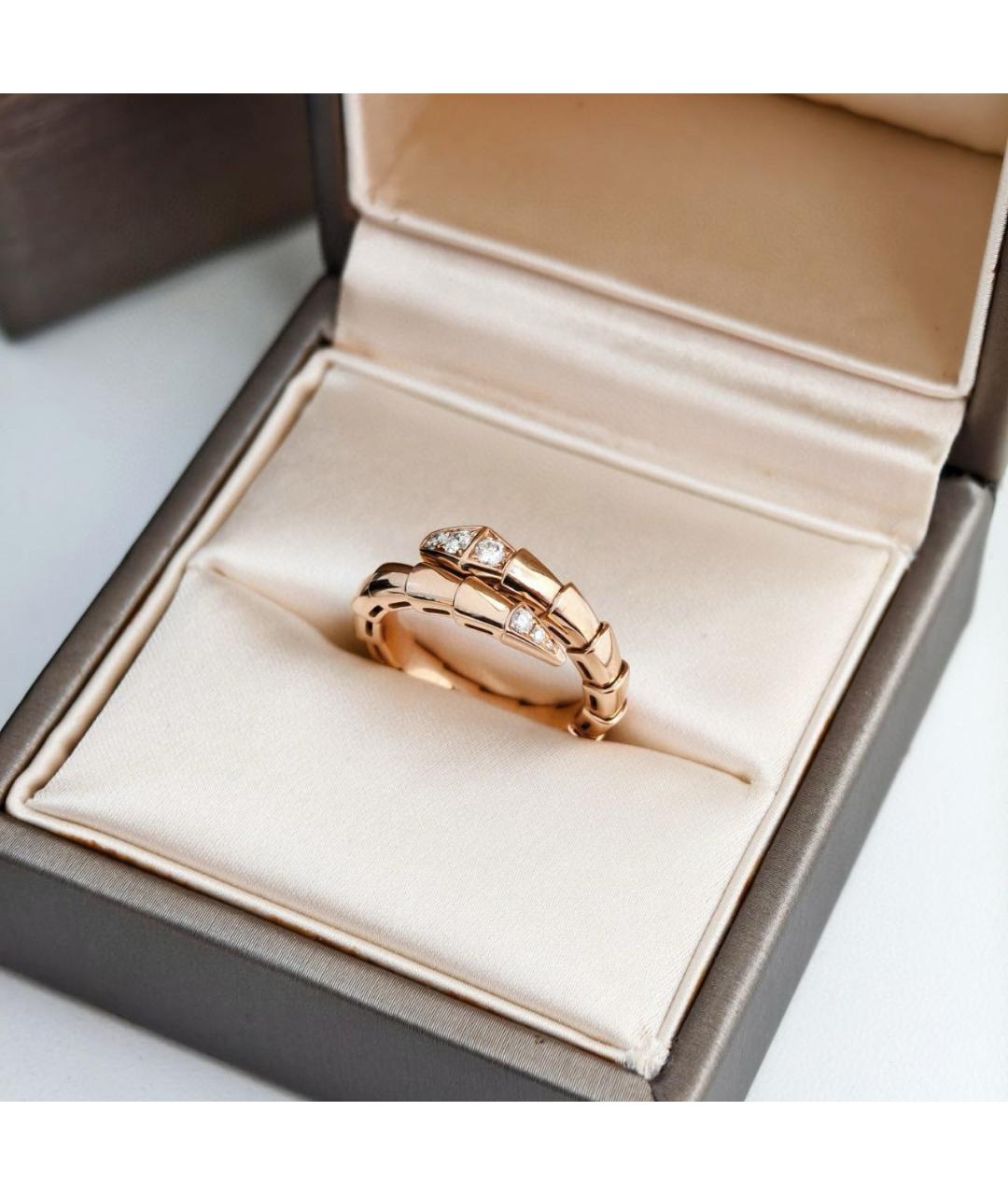 BVLGARI Золотое кольцо из розового золота, фото 6