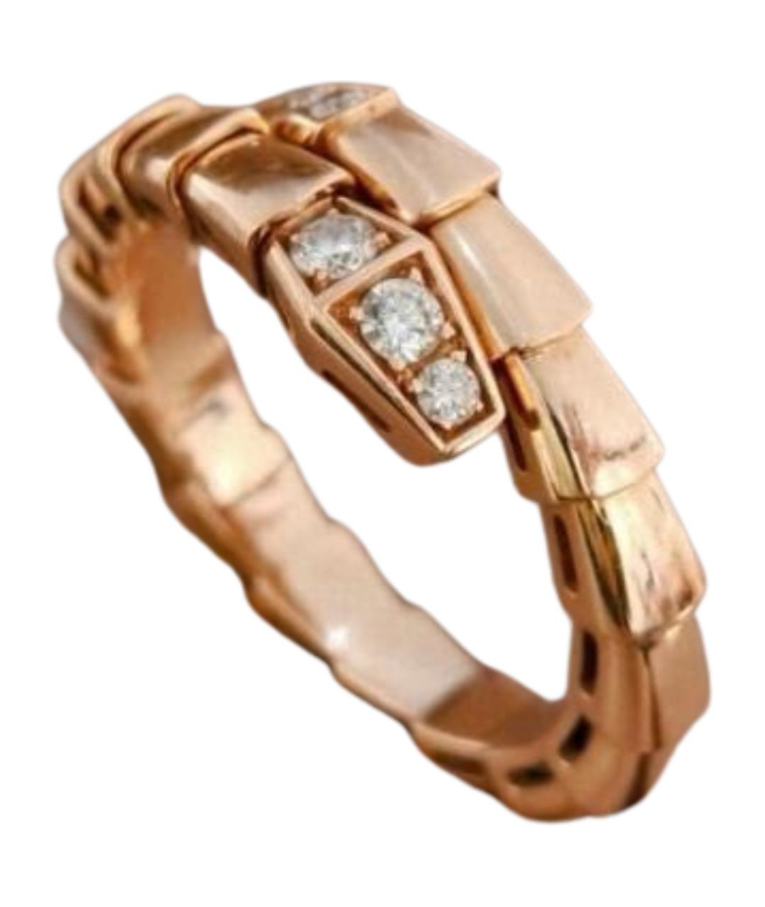 BVLGARI Золотое кольцо из розового золота, фото 1